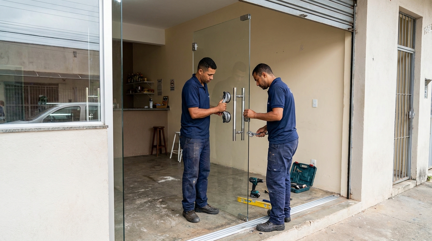 Portas em Vidro em Palmas‑TO